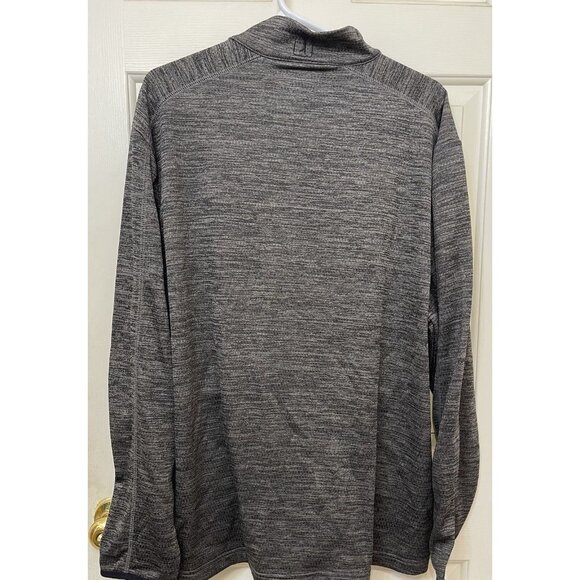 PGA Tour Golf 1/4 Zip Pullover Mens Black/Gray Mock Neck Performance Top XLarge - Picture 7 of 9